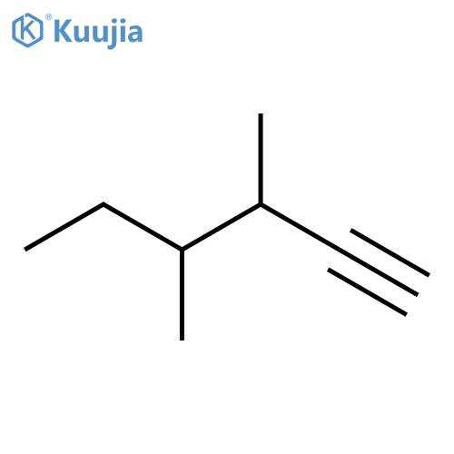 1-Hexyne, 3,4-dimethyl structure