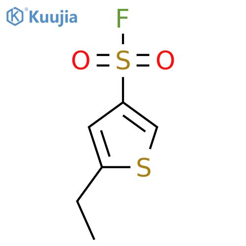 5-Ethylthiophene-3-sulfonyl fluoride structure