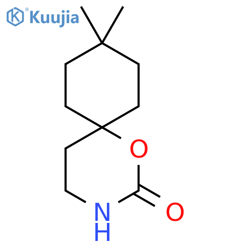 9,9-Dimethyl-1-oxa-3-azaspiro[5.5]undecan-2-one structure