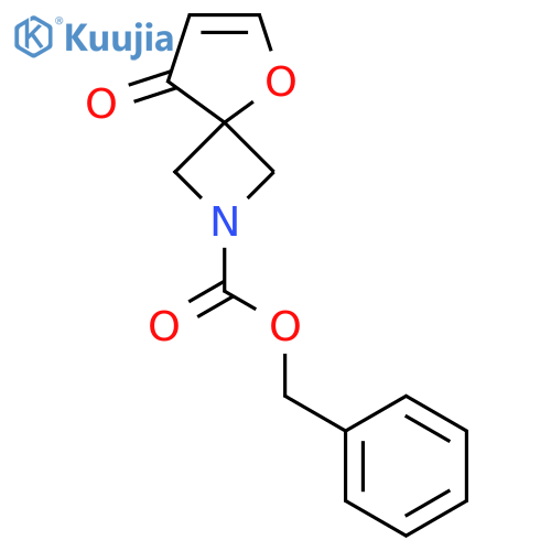 Benzyl 8-oxo-5-oxa-2-azaspiro[3.4]oct-6-ene-2-carboxylate structure