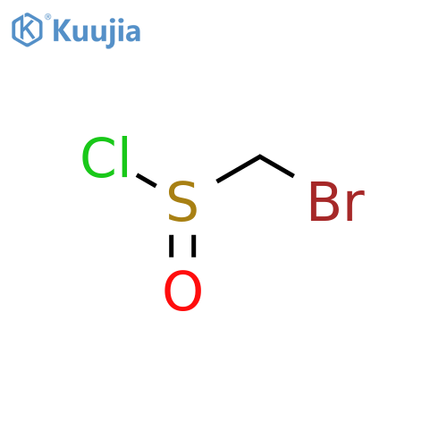 Bromomethanesulfinyl chloride structure