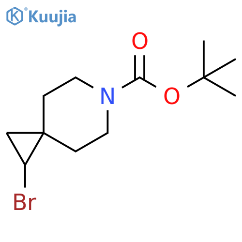 tert-butyl 1-bromo-6-azaspiro2.5octane-6-carboxylate structure
