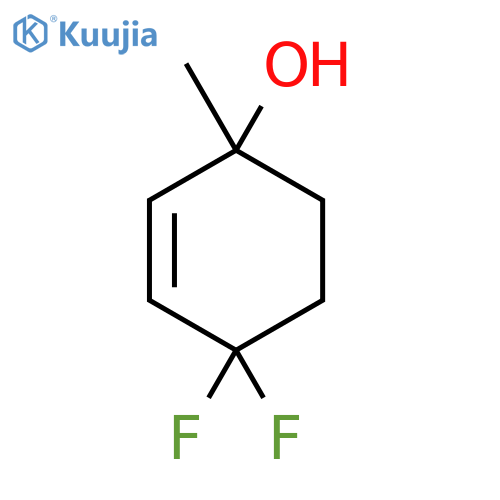 4,4-Difluoro-1-methylcyclohex-2-en-1-ol structure