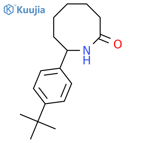 8-(4-Tert-butylphenyl)azocan-2-one structure