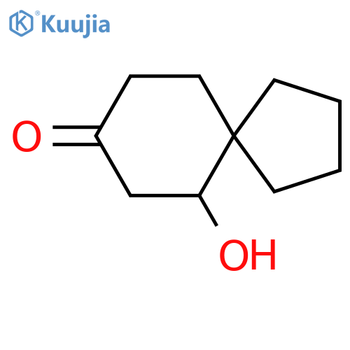 10-Hydroxyspiro[4.5]decan-8-one structure