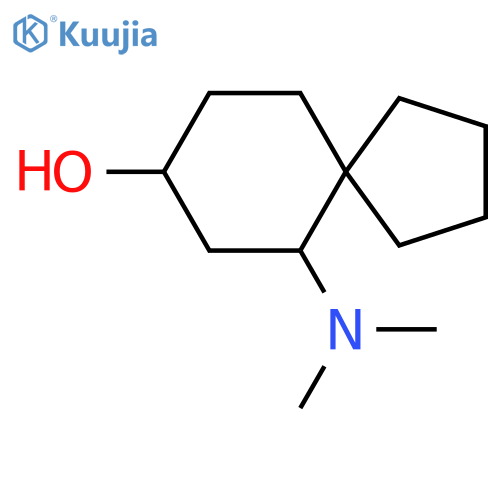6-(Dimethylamino)spiro[4.5]decan-8-ol structure