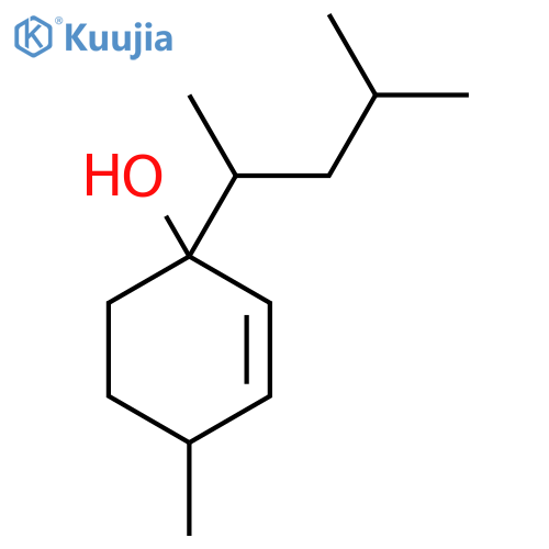 4-Methyl-1-(4-methylpentan-2-yl)cyclohex-2-en-1-ol structure