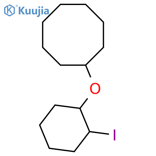 (2-iodocyclohexyl)oxycyclooctane structure