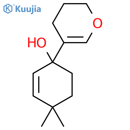 1-(3,4-dihydro-2H-pyran-5-yl)-4,4-dimethylcyclohex-2-en-1-ol structure