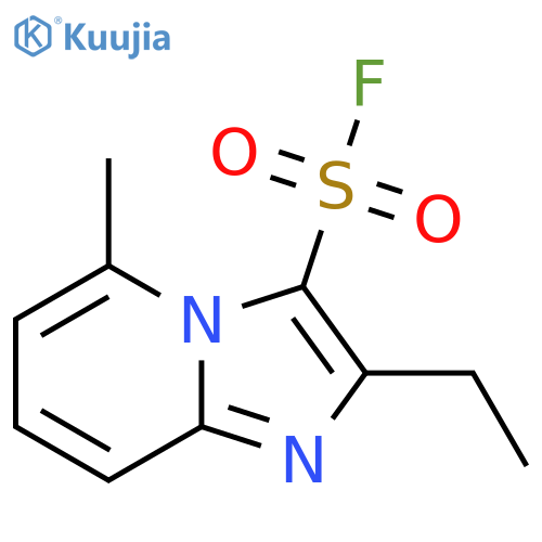 2-ethyl-5-methylimidazo1,2-apyridine-3-sulfonyl fluoride structure