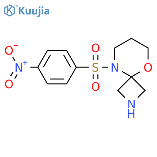 9-(4-Nitrobenzenesulfonyl)-5-oxa-2,9-diazaspiro[3.5]nonane structure