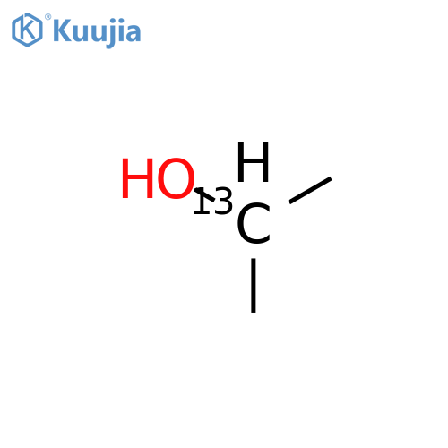 Isopropanol-13C structure