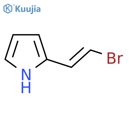2-(2-bromoethenyl)-1H-pyrrole structure