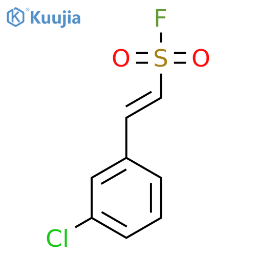 2-(3-Chlorophenyl)ethene-1-sulfonyl fluoride structure