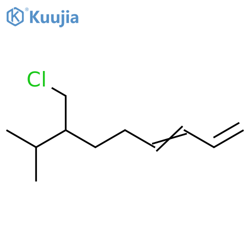 1,3-Nonadiene, 7-(chloromethyl)-8-methyl- structure