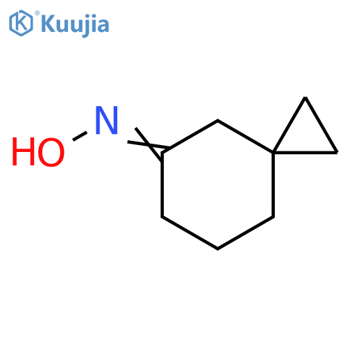 N-(5E)-spiro2.5octan-5-ylidenehydroxylamine structure
