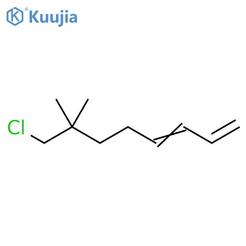 1,3-Octadiene, 8-chloro-7,7-dimethyl- structure