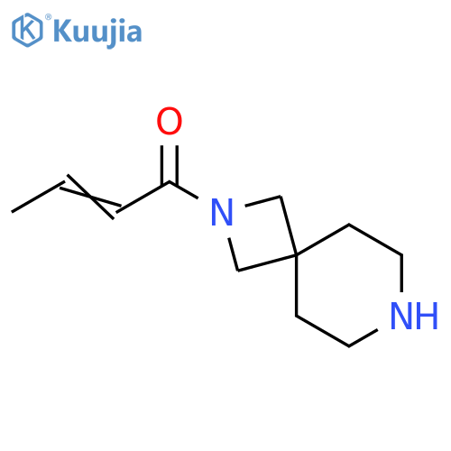 2-Buten-1-one, 1-(2,7-diazaspiro[3.5]non-2-yl)- structure