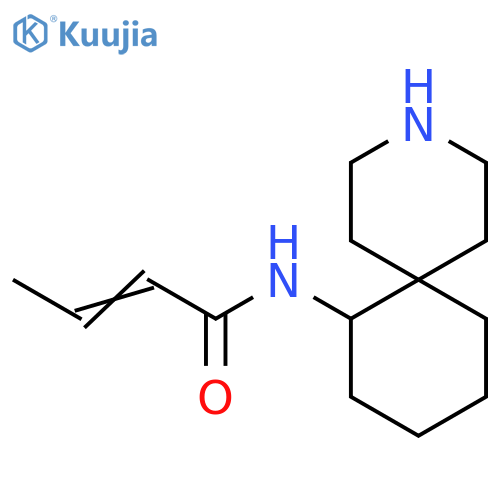 2-Butenamide, N-3-azaspiro[5.5]undec-7-yl- structure