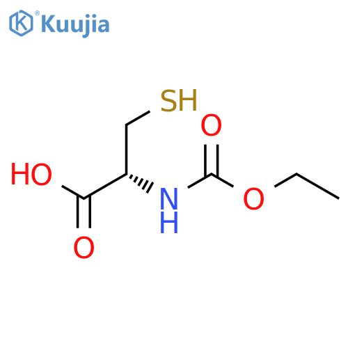 L-Cysteine, N-(ethoxycarbonyl)- structure