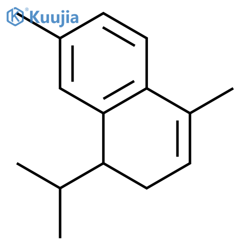 Naphthalene,1,2-dihydro-4,7-dimethyl-1-(1-methylethyl)-, (1S)- structure