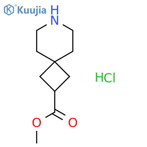 methyl 7-azaspiro[3.5]nonane-2-carboxylate;hydrochloride structure