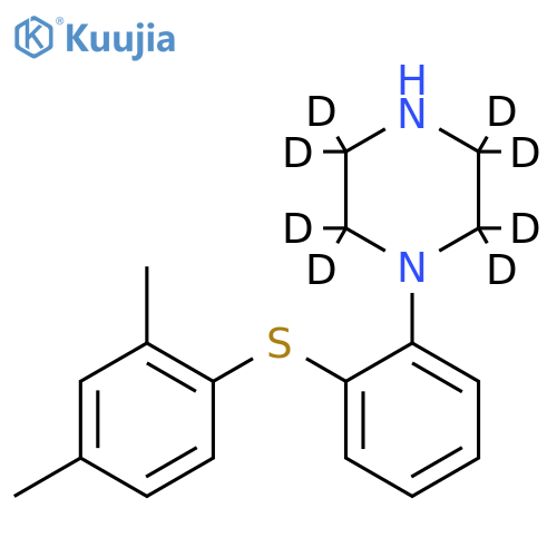 Vortioxetine D8 structure
