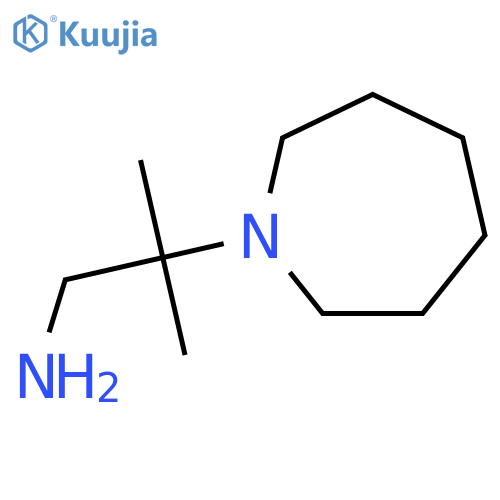 1H-Azepine-1-ethanamine,hexahydro-b,b-dimethyl- structure