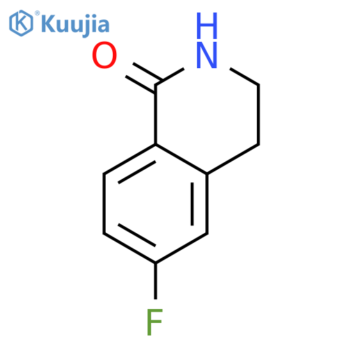 6-Fluoro-3,4-dihydro-2H-isoquinolin-1-one structure
