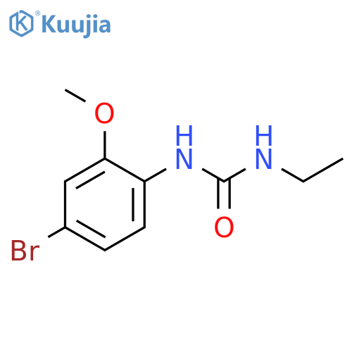 1-(4-Bromo-2-methoxyphenyl)-3-ethylurea structure