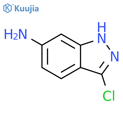 3-Chloro-1H-indazol-6-amine structure