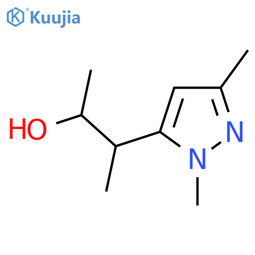 3-(1,3-dimethyl-1H-pyrazol-5-yl)butan-2-ol structure