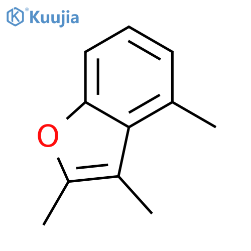 2,3,4-trimethylbenzofuran structure