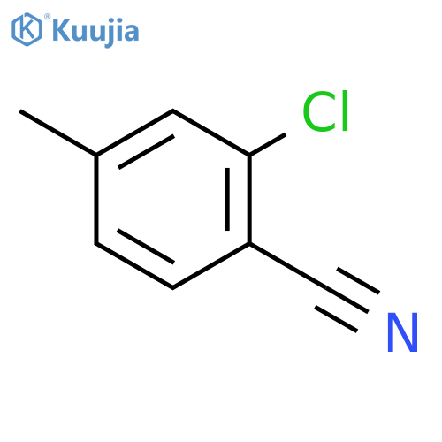 2-Chloro-4-methylbenzonitrile structure