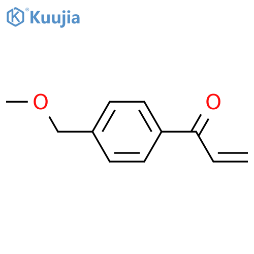 1-4-(methoxymethyl)phenylprop-2-en-1-one structure
