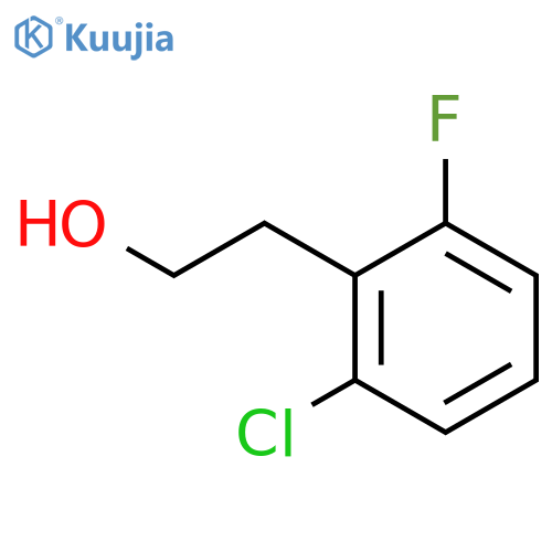 2-(2-Chloro-6-fluorophenyl)ethanol structure