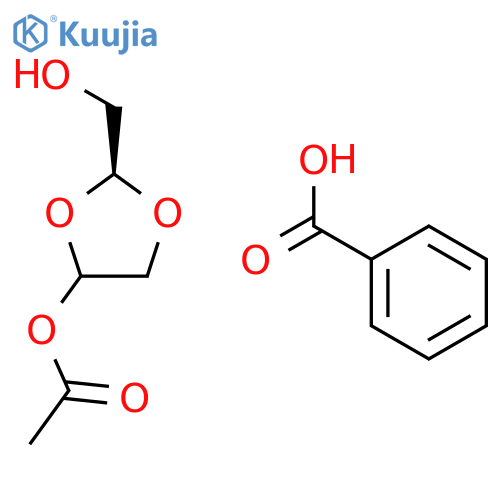 (2S)-4-(Acetyloxy)-1,3-dioxolane-2-methanol Benzoate structure