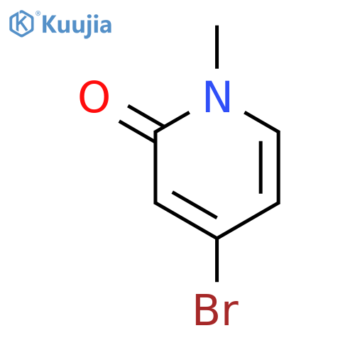 4-bromo-1-methyl-1,2-dihydropyridin-2-one structure