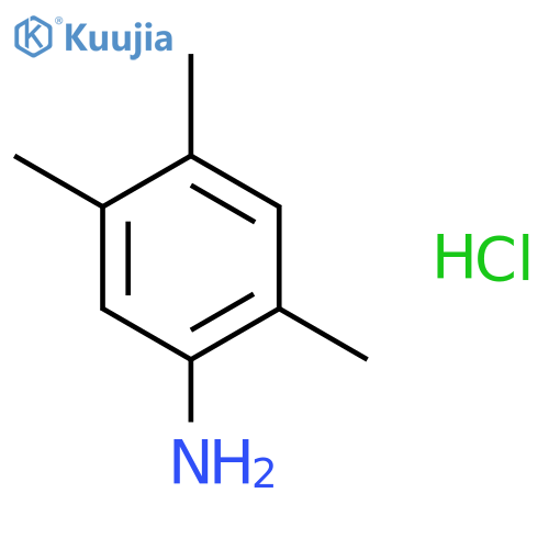 2,4,5-Trimethylaniline hydrochloride structure