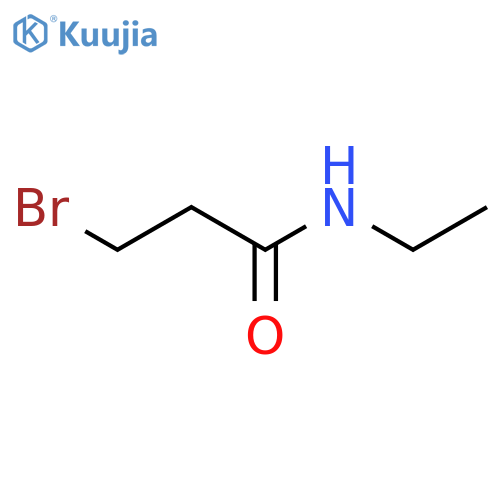 3-bromo-N-ethylpropanamide structure