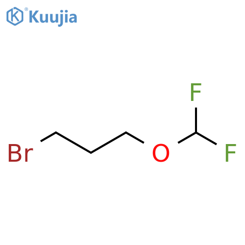 Propane, 1-bromo-3-(difluoromethoxy)- structure