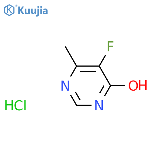 5-Fluoro-6-methylpyrimidin-4-ol hydrochloride structure