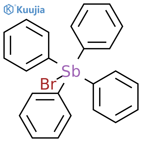 Antimony,bromotetraphenyl-, (TB-5-12)- structure