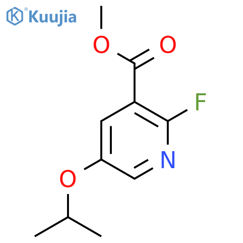 Methyl 2-fluoro-5-isopropoxynicotinate structure
