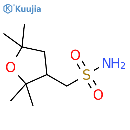 (2,2,5,5-tetramethyloxolan-3-yl)methanesulfonamide structure
