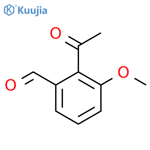 2-Acetyl-3-methoxybenzaldehyde structure