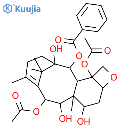 5,20-Epoxy-11-taxene-1,2,4,7,9,10-hexol; (1β,2α,4α,5β,7β,9α,10β)-form, 2-Benzoyl, 4,10-di-Ac structure