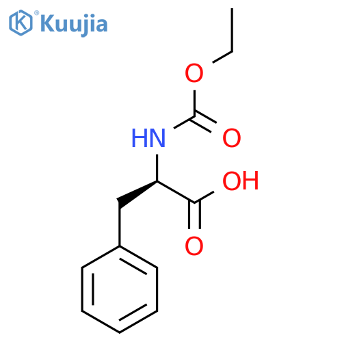 (2R)-2-(Ethoxycarbonyl)amino-3-phenylpropanoic Acid structure