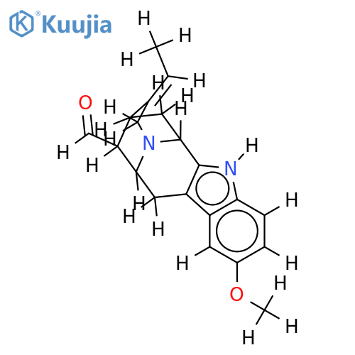 10-methoxy-sarpagan-17-al structure