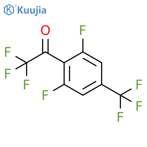 2,2,2,2',6'-Pentafluoro-4'-(trifluoromethyl)acetophenone structure